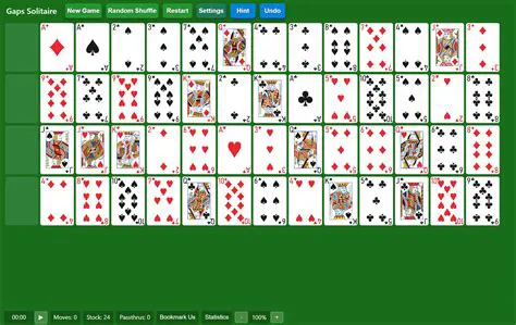 How to Play Gaps Solitaire