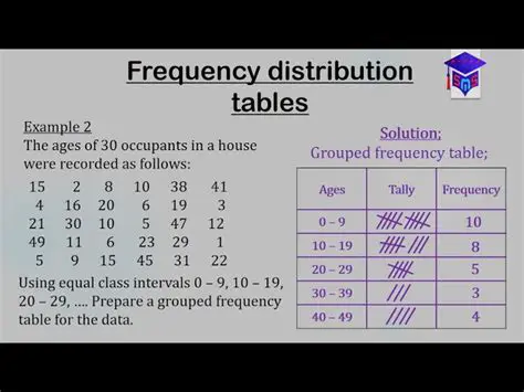 How to Read a Frequency Distribution Table