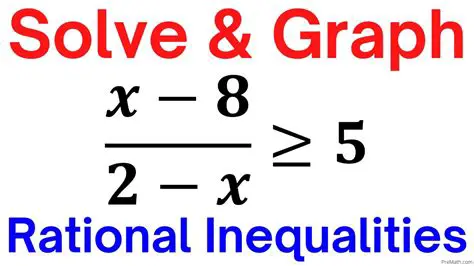 How to Solve Rational Inequalities