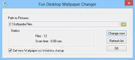 How to Use Fun Desktop Wallpaper Changer