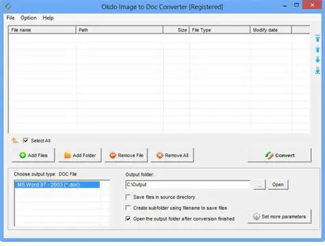How to Use Okdo Gif to Doc Converter