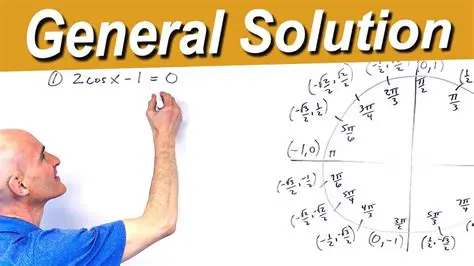 How to Use the General Solution
