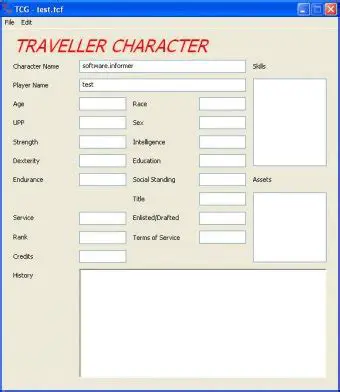 How to Use the Traveller Character Generator