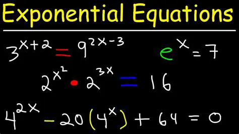 How to Write Exponential Equations