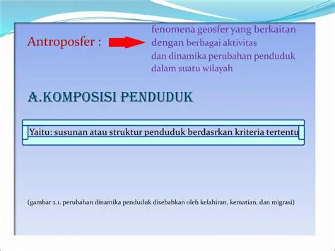Hubungan Antroposfer dengan Geosfer