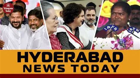 Hyderabad News Today Live in English: Your Daily Update on the City's Pulse