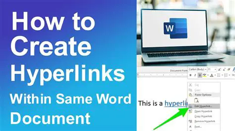 Hyperlinks within web videos