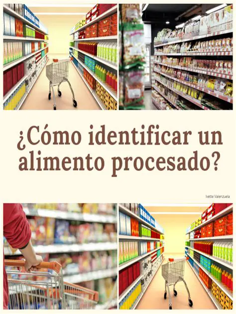 Identifica los alimentos necesarios