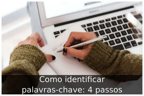 Identificando as Palavras Chave