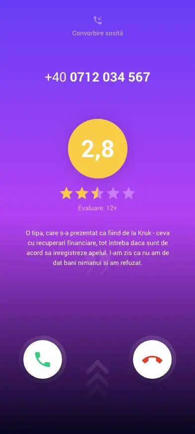 Identificarea valorii necunoscute