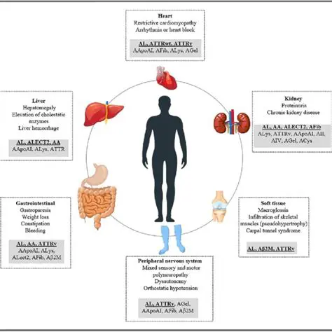 Identify the affected organ or tissue