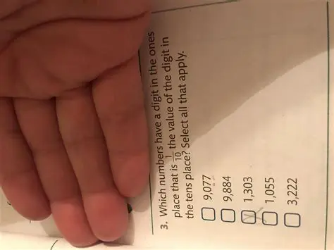 Identify the digit in the ones place