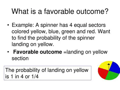 Identify the favorable outcome