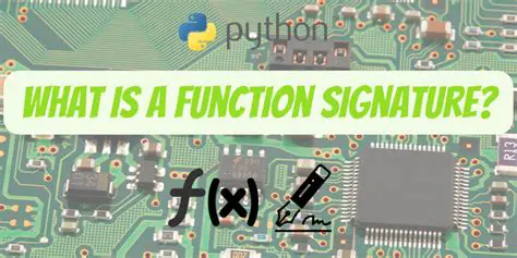 Identify the function signature