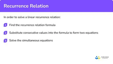Identify the recurrence relation