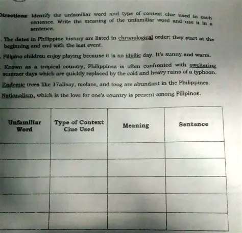 Identify the unfamiliar word