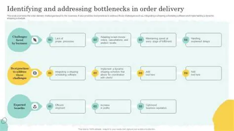 Identifying and addressing sales bottlenecks