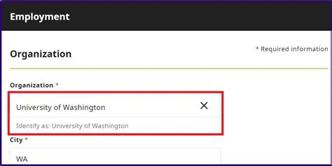 Identifying the Correct Affiliation