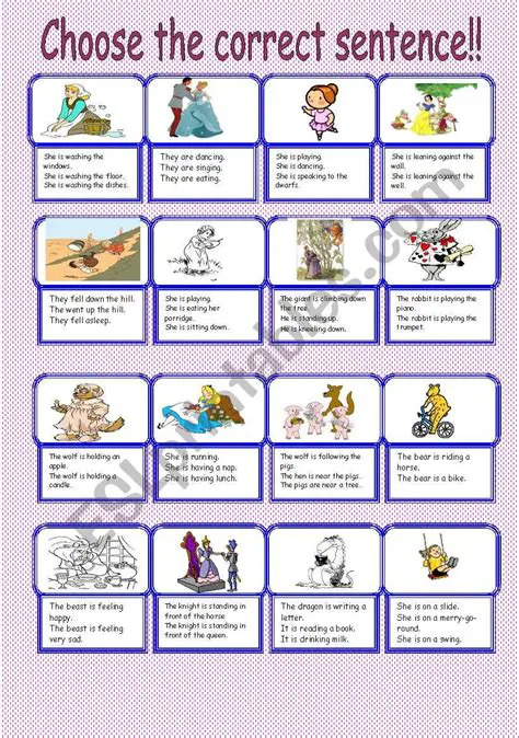 Identifying the Correct Phrase