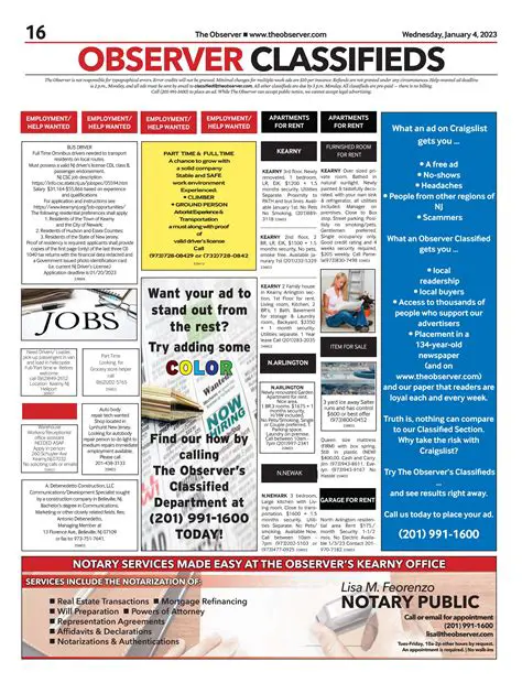 Unlocking Local Opportunities: Your Guide to iidecorah Newspaper Classifieds Jobs