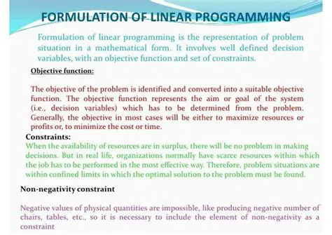 Implementation of Linear Programming