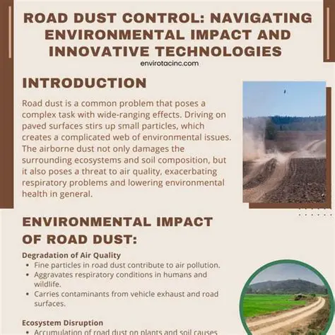 Implementation of Road Dust Management Strategies