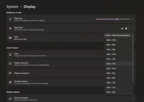 Implementing a Lower Resolution Menu Screen