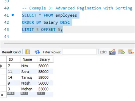 Implementing more advanced pagination mechanisms