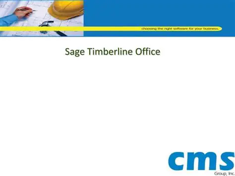 Import into Sage Timberline Office