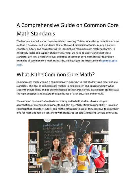 Importance of Common Core Assessment