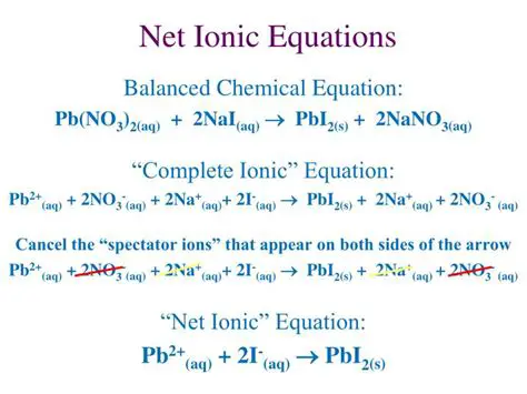 Importance of Net Ionic Equations