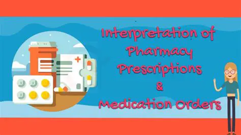 Importance of Prescriptions and Medication Orders