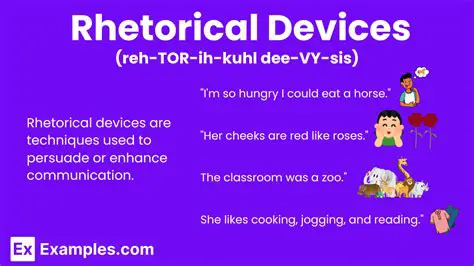 Importance of Rhetorical Devices