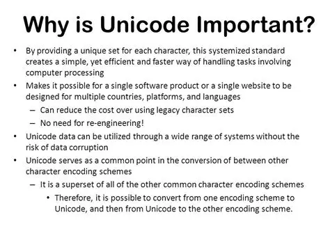 Importance of Unicode Range Validation