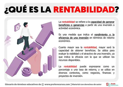 Importancia de la Rentabilidad