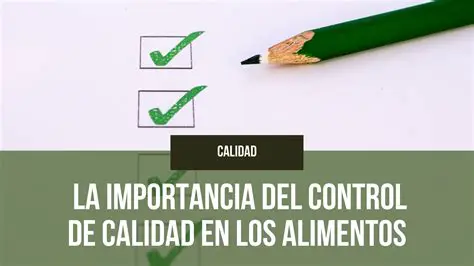 Importancia del Control de Calidad
