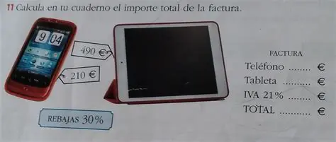 Importe Total de la Factura
