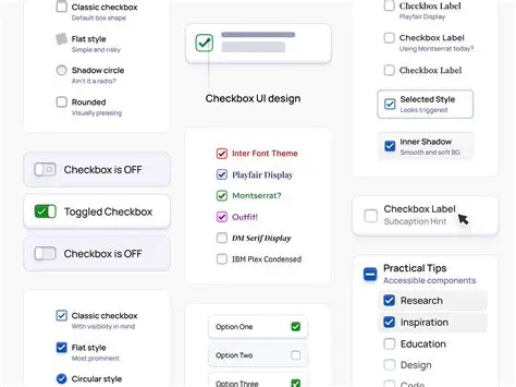 Improve the checkbox design