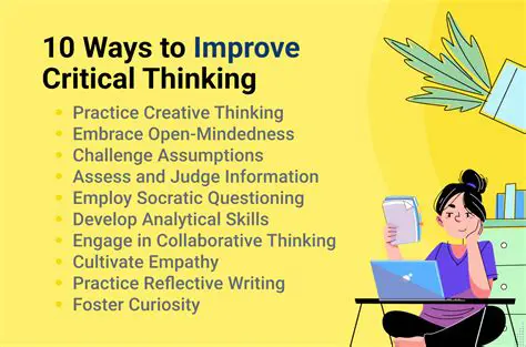 improve your critical thinking skills