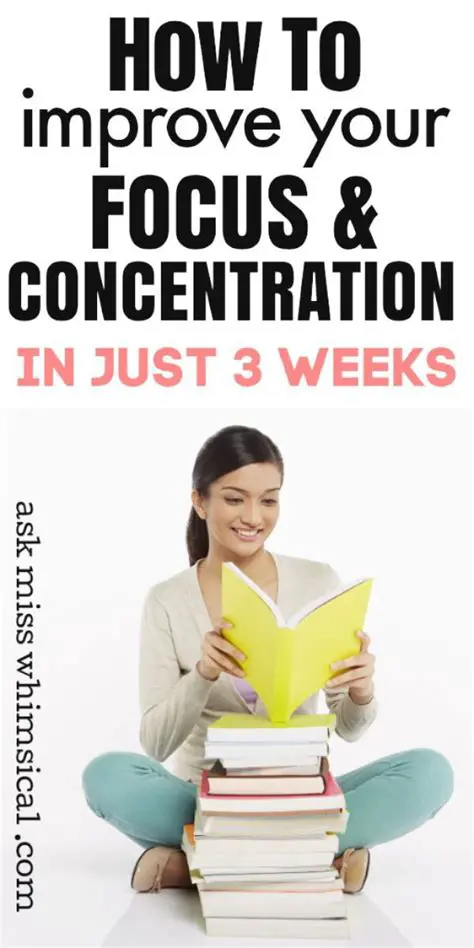 Improve your focus and concentration