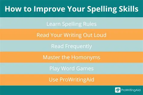 Improve Your Spelling and Vocabulary Skills