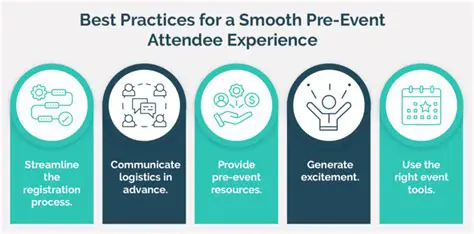 Improved attendee experience