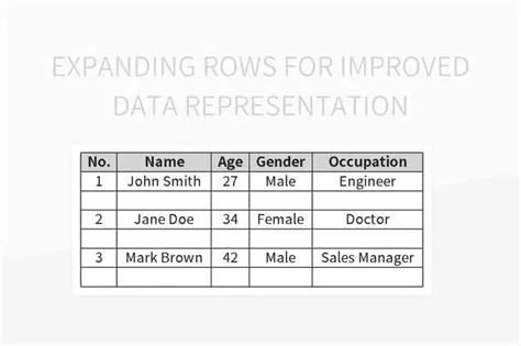 Improved Data Representation