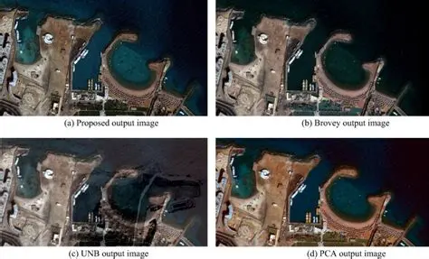 Improved GeoEye image integration