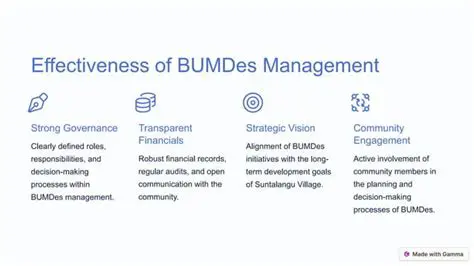 Improvement of BUMDes Management