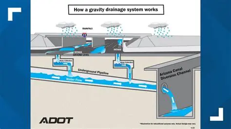 Improvement of existing drainage channel dimensions