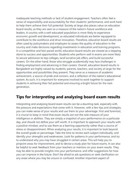 Inadequate teaching methods