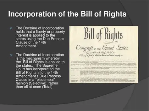Incorporation of the Bill of Rights