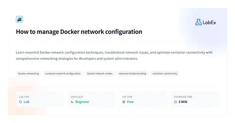 Incorrect Docker network configuration