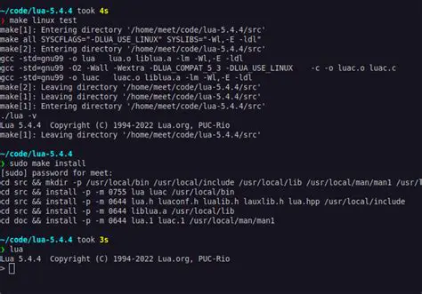 Incorrect Lua configuration